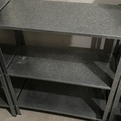 Ikea Iron storage shelfs