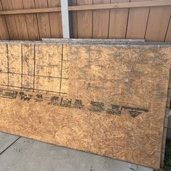 Free OSB / Sheathing Panels (4 pieces)