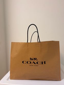 Coach New York Shopping Bag