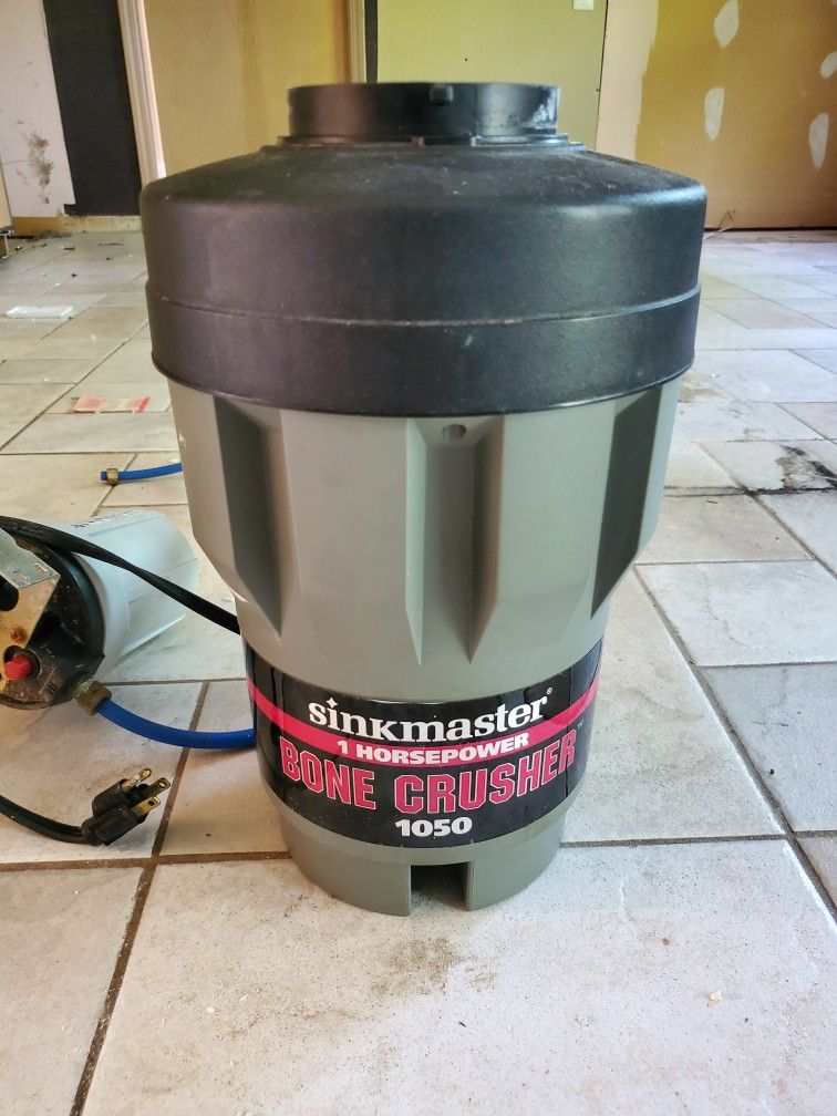 🌊 For Sale: Sinkmaster Bone Crusher 1050 1-Horsepower Disposer! 🌊