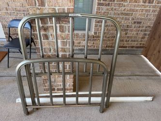 Antique Twin Metal Bed Frame