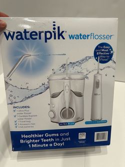 New Waterpik Ultra Dental Water Flosser Jet WP 100W Easy Floss 5 Tips 10 Setting