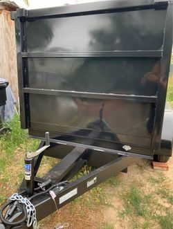 Dump Trailer 8x10x4
