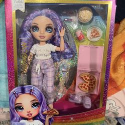 Rainbow High, PJ Party, Violet Willow Fashion Doll 