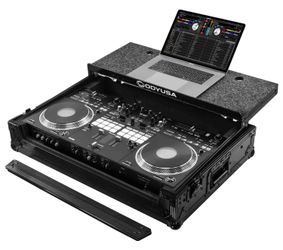 Odyssey FZGSREV7WBL Flight Case for Pioneer DDJ-REV7 Label Glide Style with Wheels - Black