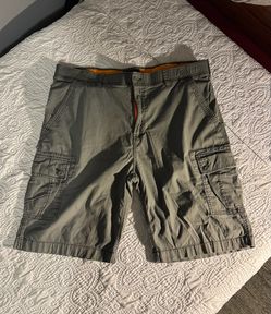 Men's Gray Cargo Shorts
