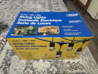 Commercial grade string lights