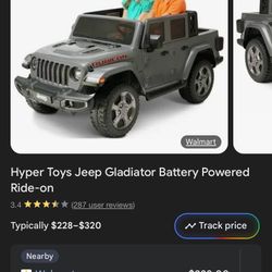 kids battery toy jeep