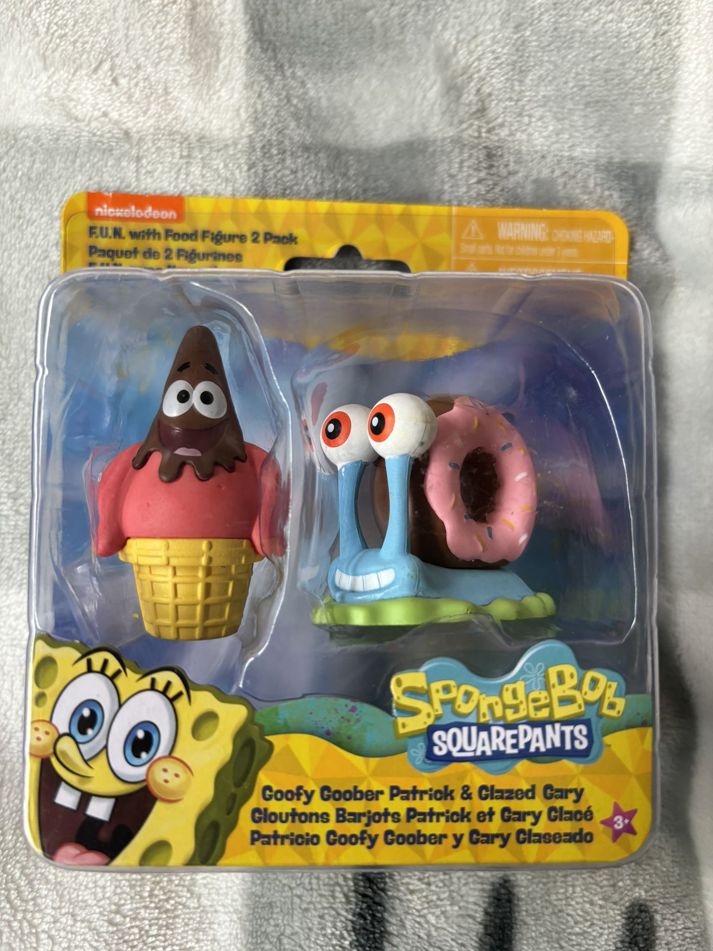 SpongeBob Patrick And Gary Figures 