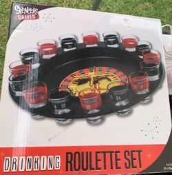 Drinking roulette set