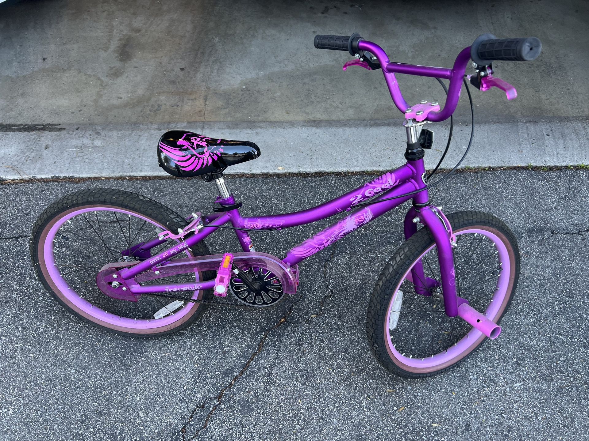 Bmx Bike Shiny Purple 20 Kent Cool BMX Bicycle, 20 Wheels, Child