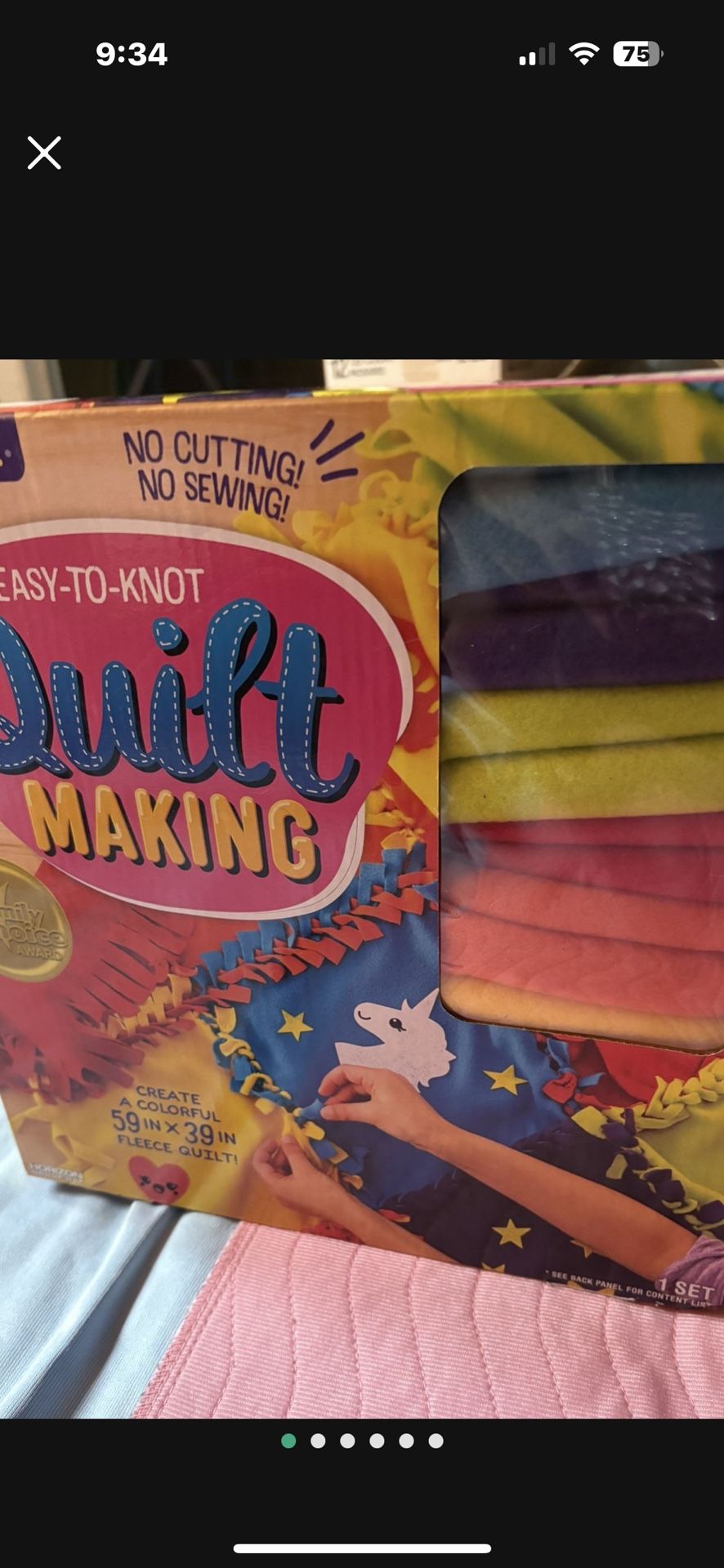 Make A Blanket / New /13.00 - pick Up