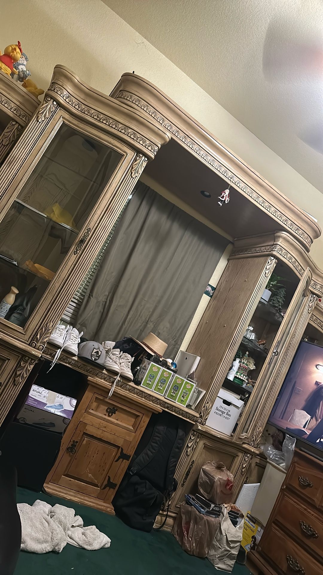 Wooden Entertainment Center