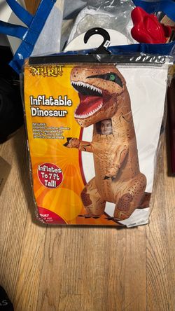 Inflatable dinosaur