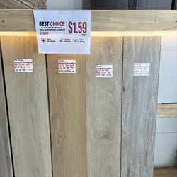 Best Choice 100% Waterproof Laminate /Vinyl Flooring 🔥‼️