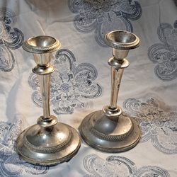 Silverplated Candle Holder (Made In England)