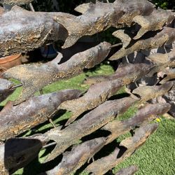 Vintage Mid Century Fish Wall Sculpture 