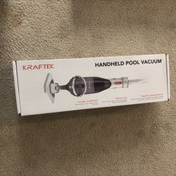 Hand Held Pool Vacuum By Kraftek