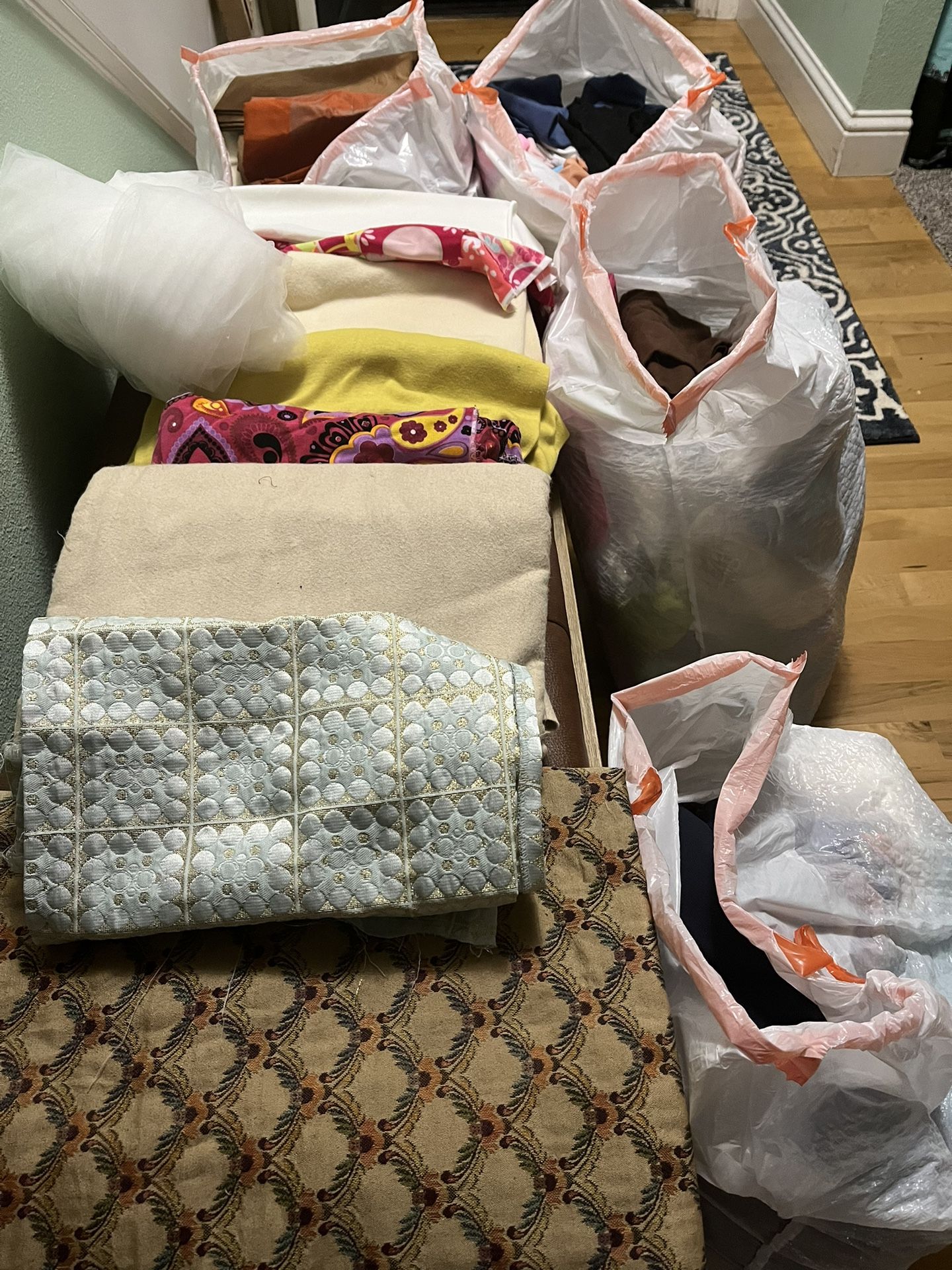 Huge Lot Of FREE Fabric