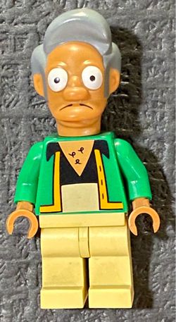 **LEGO The Simpsons Minifigure – Apu – Adult Collector Owned**