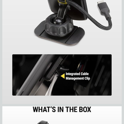 Car phone holder with magnet