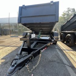 5x8x2 Dump Trailer