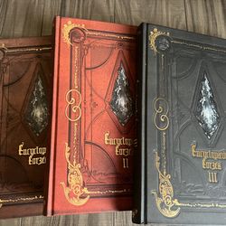 Final Fantasy XIV Eorzea Vol. I, II & III Collector’s Set (3 books)