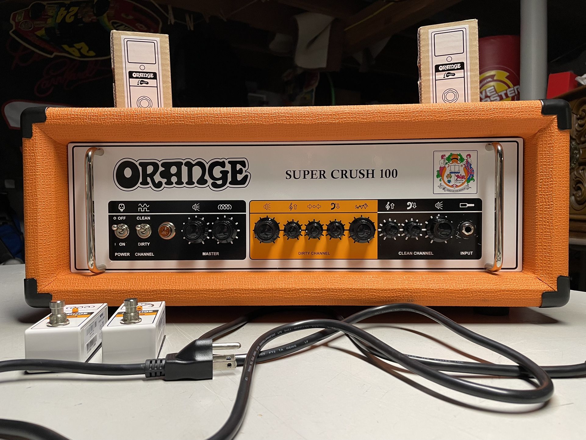 Orange Super Crush 100 Guitar Amp Head
