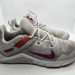 Nike Legend Essential Shoes Women's 8.5 Gray Running Training Athletic Sneakers