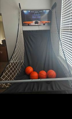 Danrelax Dual-Shot Electronic Arcade Basketball Game Set