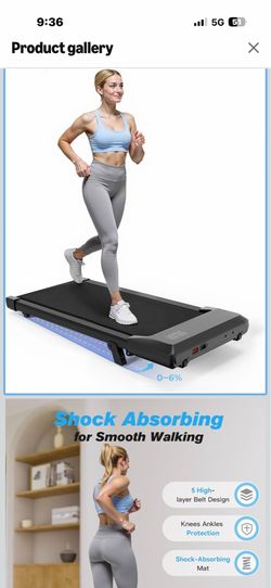 Walking Pad with Incline, Under Desk Treadmill, 3 in 1 Portable Treadmills for Home with Remote Control LED Display, 2.5 HP Quiet Mini Treadmill for O