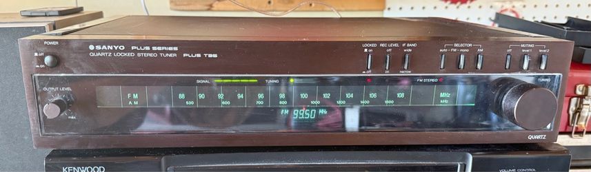Sanyo am/fm tuner