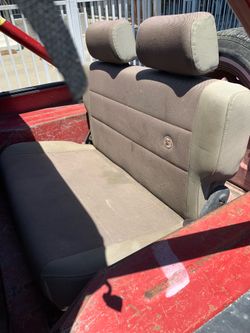1988 jeep wrangler back seat bench
