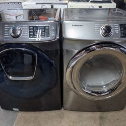 Nice Samsung HE Washer and Electric Dryer set. Would DELIVER