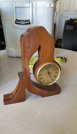 German clock and stand
