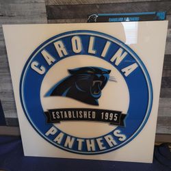 Carolina Panthers Backlight Sign