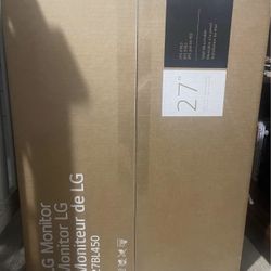 Brand New LG 27” IPS Monitor – 27BL450 | Full HD | Wall Mountable