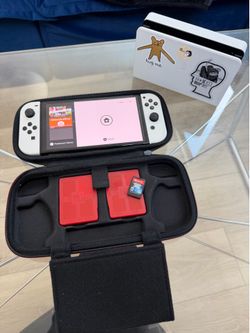 Nintendo Switch OLED Bundle w/ Dock, Pokémon Brilliant Diamond & MicroSD