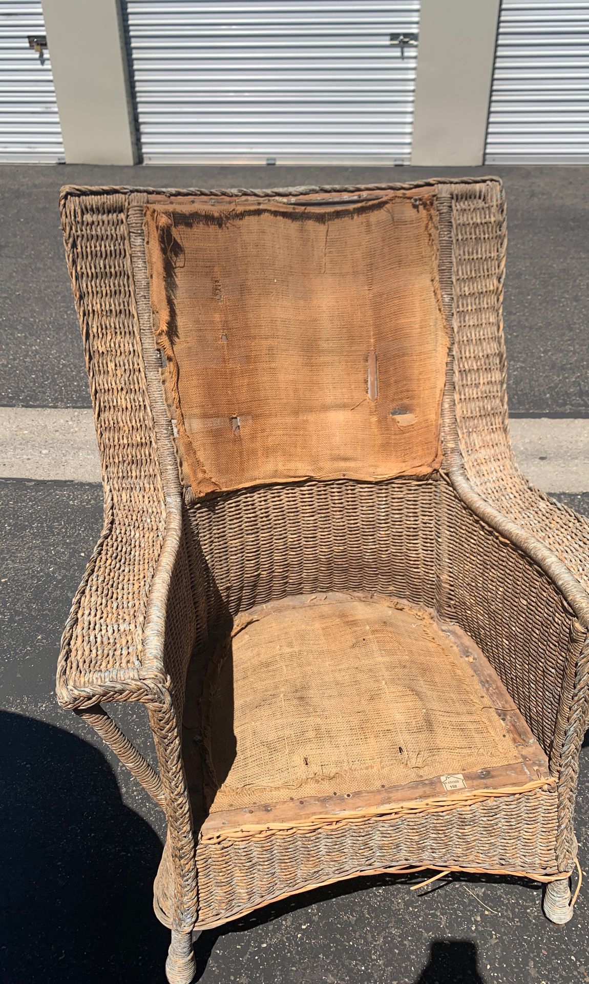 Old Wicker chair