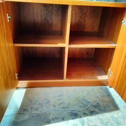 Teak Office Furniture Wall Unit