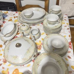 Gold China Set
