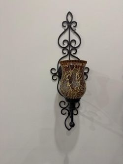 Candle wall decor