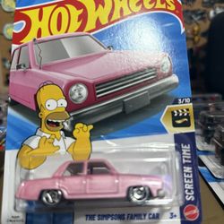 Hot Wheel The Simpsons Family Car