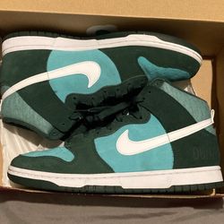 Nike Dunk Hi Retro SE Pro Green Size 10.5