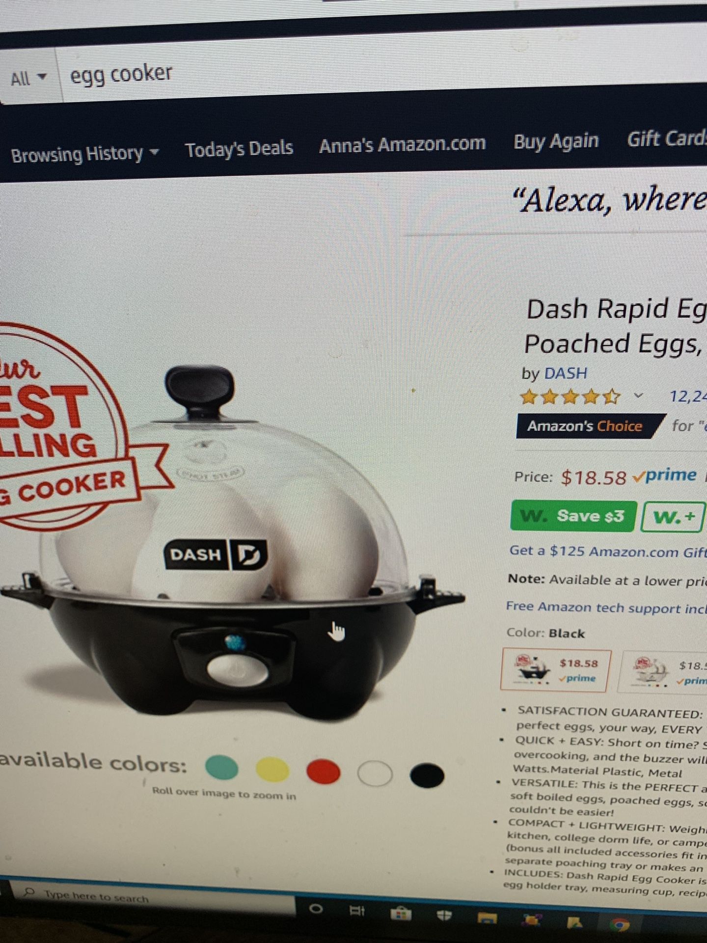 NEW in box egg cooker