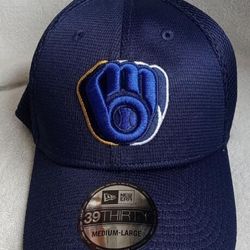 Milwaukee Brewers New Era MLB Flexfit Hat ML