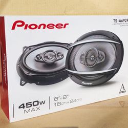 Pioneer Car Speakers Set 6"x9" 4-Way Coaxial Speaker System 450 Watts A Series TS-A692F 🚨 Payment Options Available 🚨 No Credit Needed 🚨 