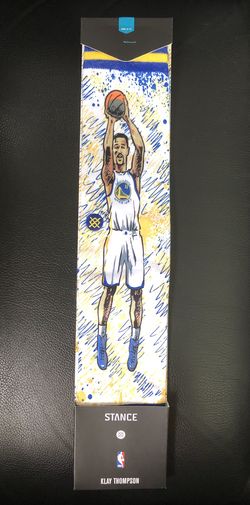 Stance Warriors Klay Thompson Socks Size L 9-12
