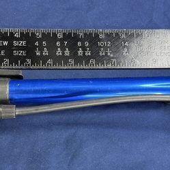 Bike Mini Air Pump Frame Mount Portable Bicycle Tire Pump Blue