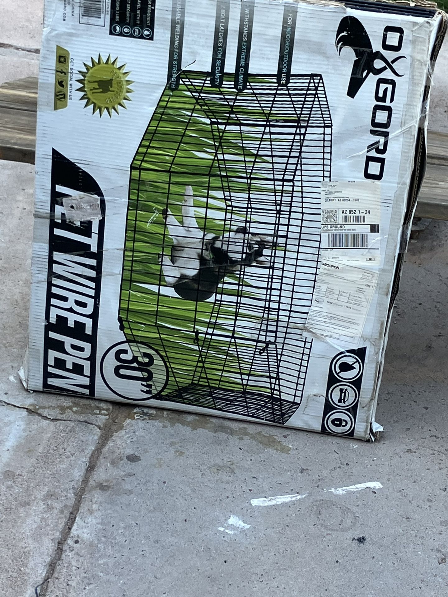 30” Dog Pen